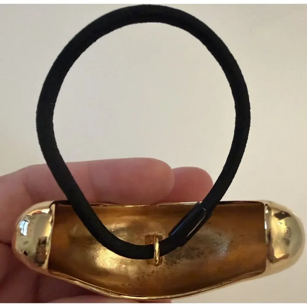 NWOT 2 Zara Gold Metal Hair Ties Hair Accessories